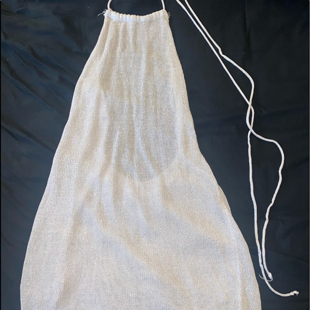 SHEIN low backed bathing suit coverup